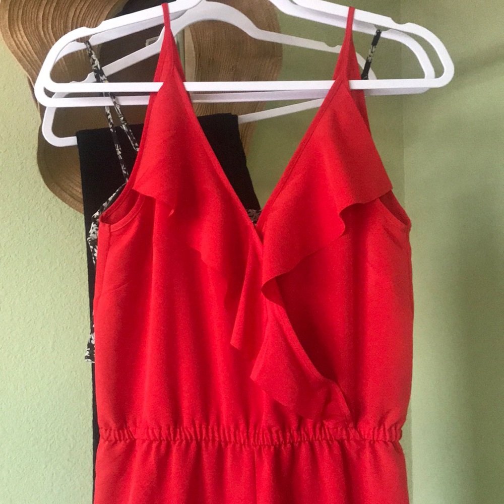 Red romper